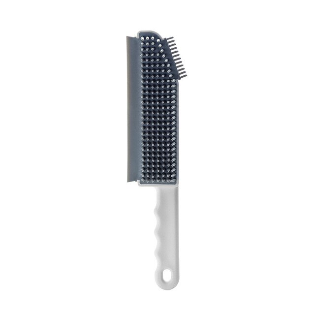 Brosse et grattoir en silicone 3 en 1
