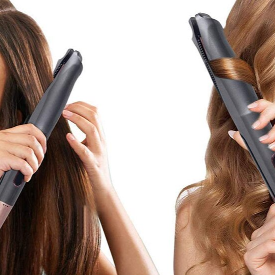 Lisseur en spirale pour cheveux