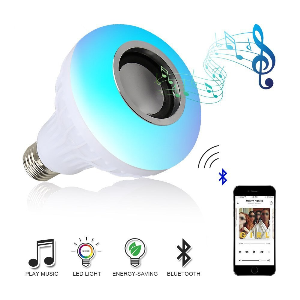 Liora-lampe et lecteur de musique