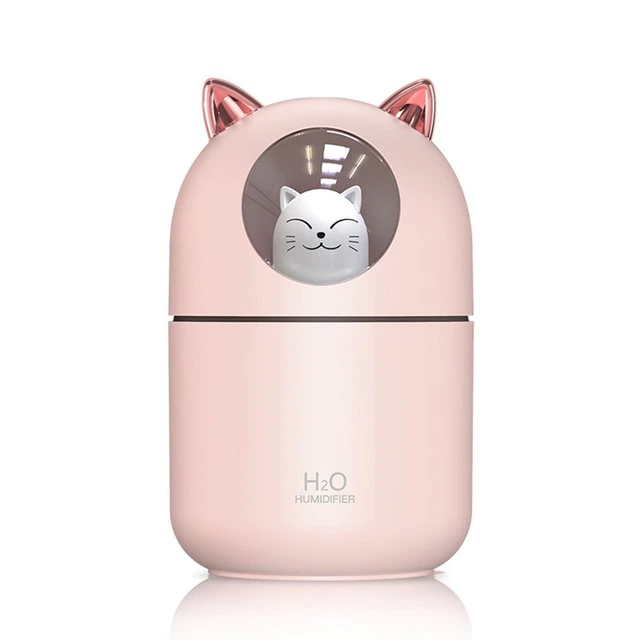 Liora-Humidificateur d'air chat lumineux