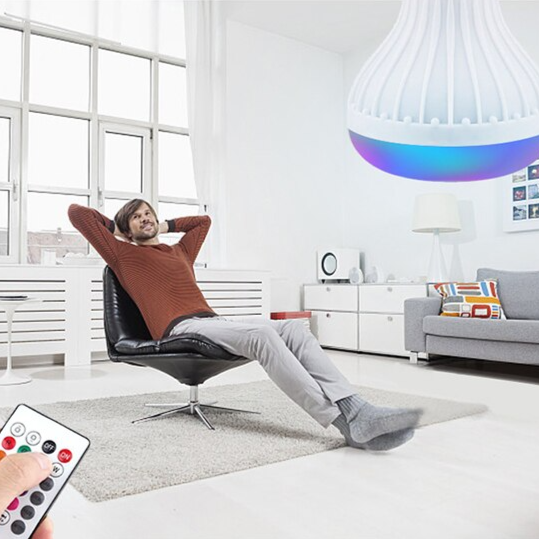 Liora-lampe et lecteur de musique