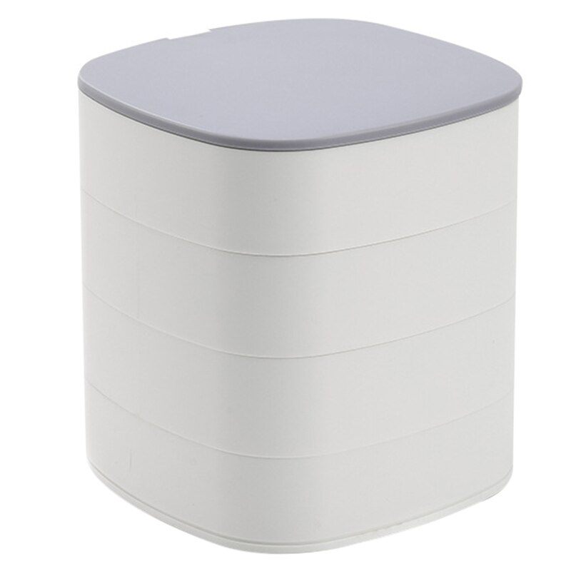 Miroir et boîte à accessoires rotative