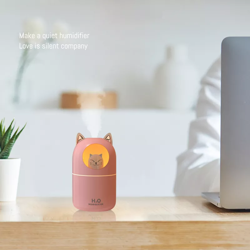 Liora-Humidificateur d'air chat lumineux