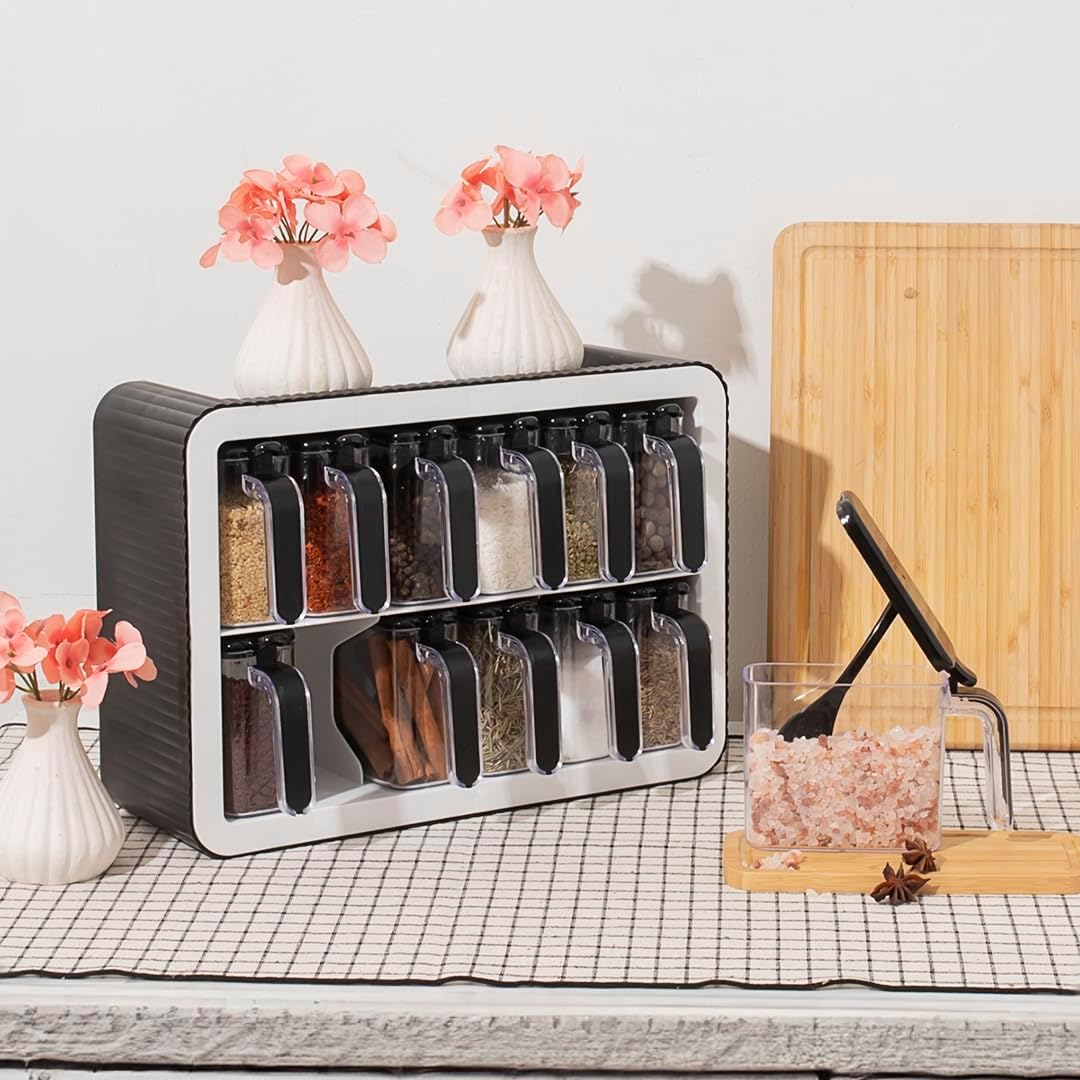 Étagère à épices Liora pour 12 pots