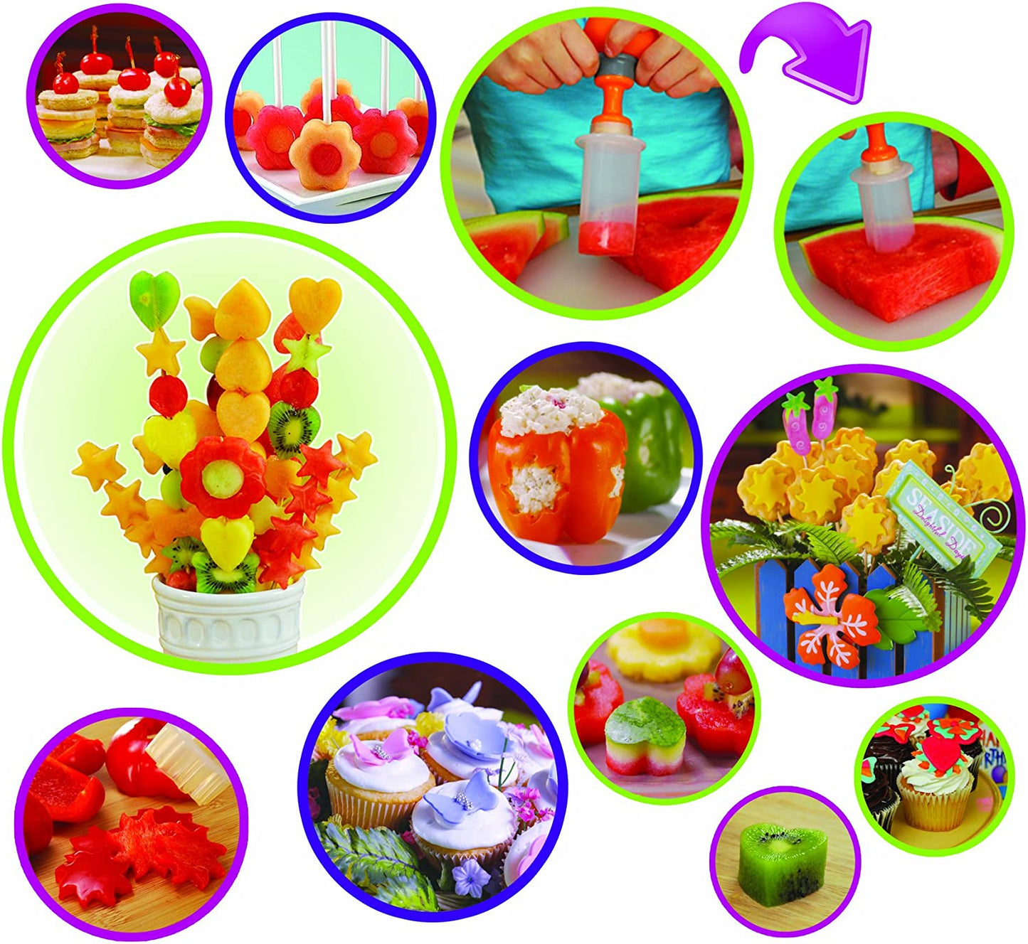 Pop Chef - kit coupe-fruits