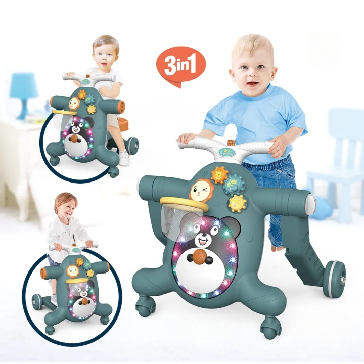 Liora - Trotteur Musical pour bébé 3 en 1