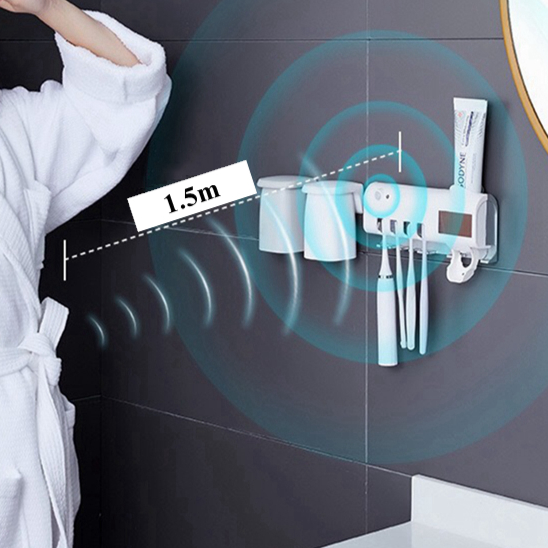 Porte-brosse à dents et stérilisateur