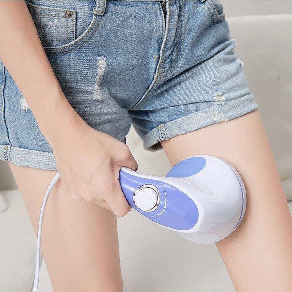 Electric masseur avec différentes têtes de massage, anti-cellulite, massage pour toutes les zones du corps