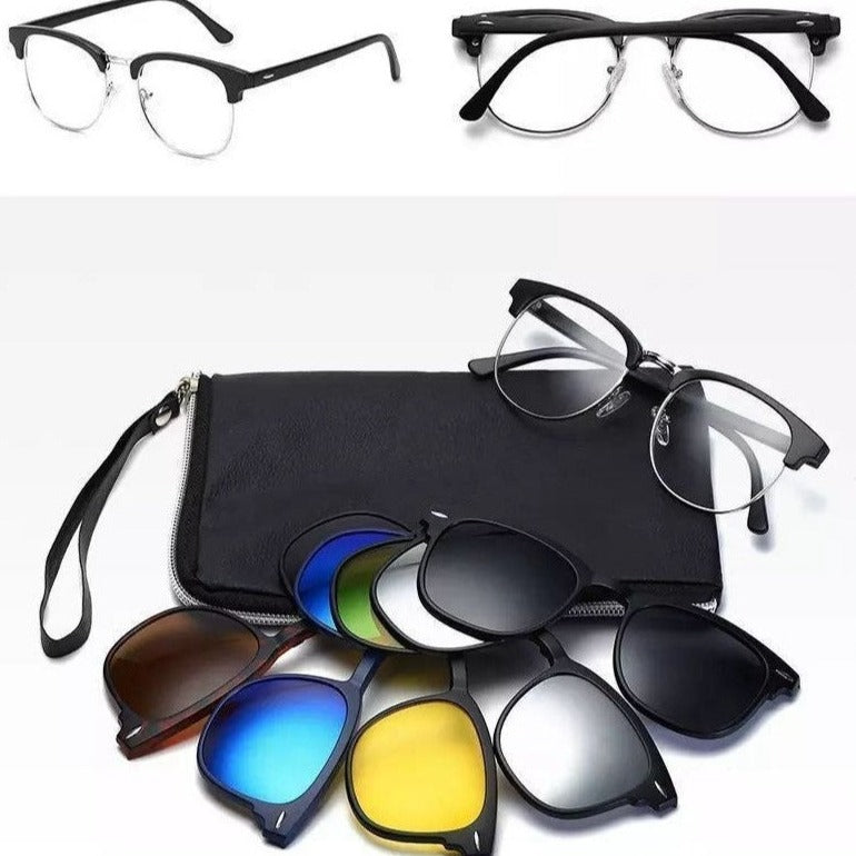 Vision Clear - Lunettes de soleil 6 en 1