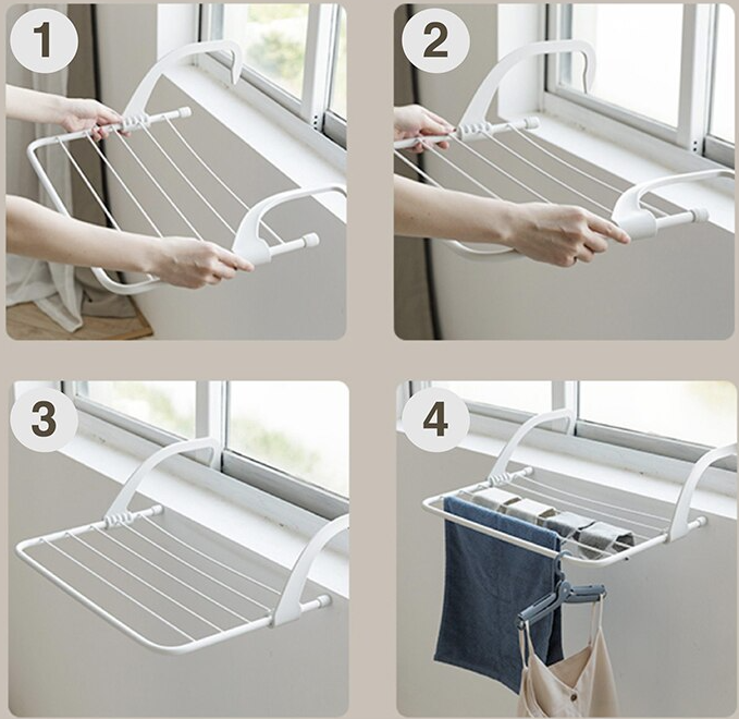 Liora - Support de séchage pliable