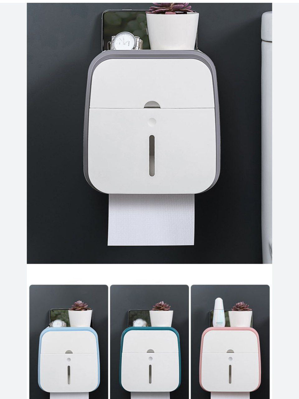 Liora-Boîte à papier toilette murale
