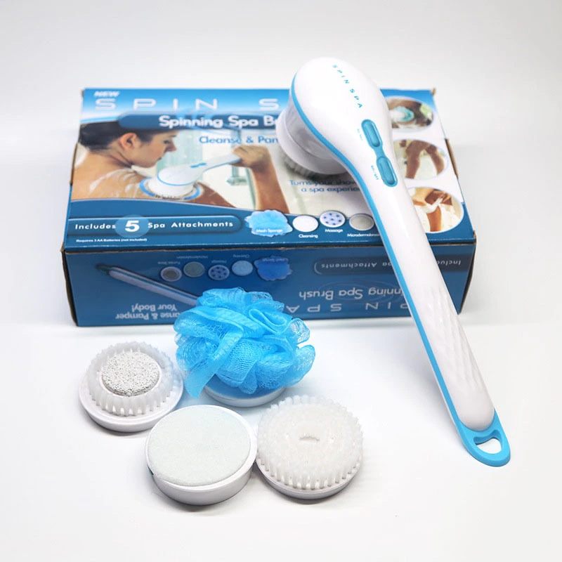 Brosse de bain-douche électrique 5 en 1