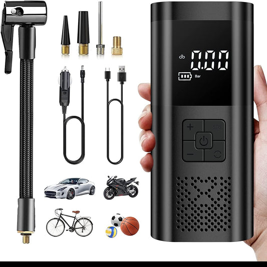 Pompe à air portable Liora avec écran LCD numérique