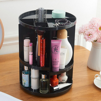 Liora-Organiseur de maquillage rotative