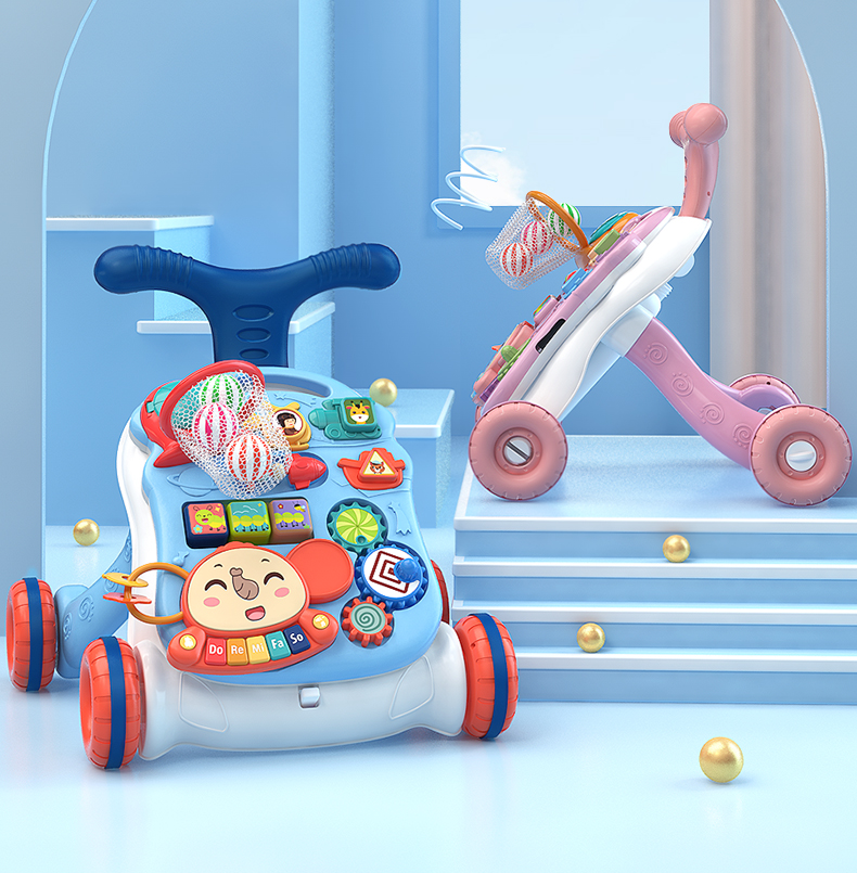 Liora - Marcheur bébé avec activités ludiques