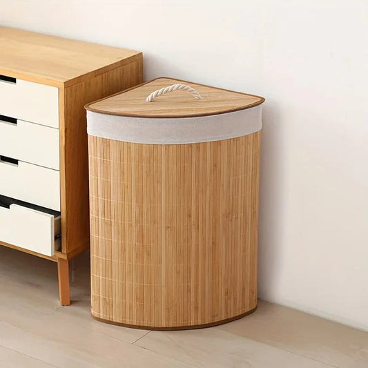 Panier à Linge Sale Écologique en Bambou