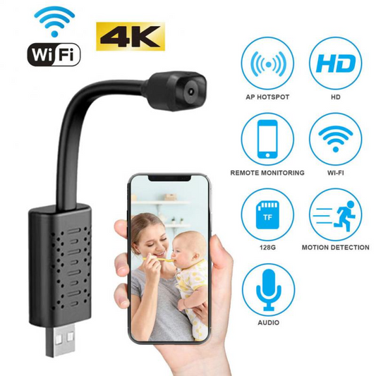 Liora-Mini caméra WiFi de sécurité