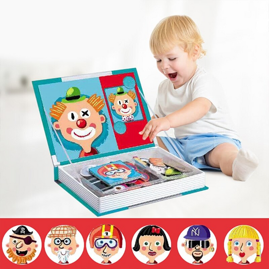 Liora-Jouet de Puzzle magnétique en bois