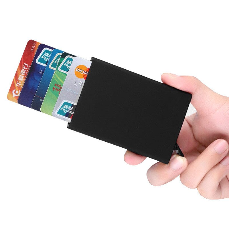 Liora-Porte-cartes en aluminium
