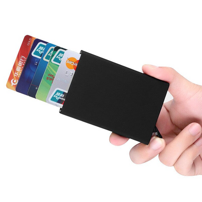 Liora-Porte-cartes en aluminium