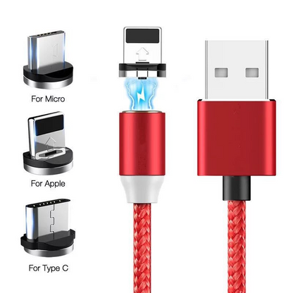Câble de charge magnétique 3en1