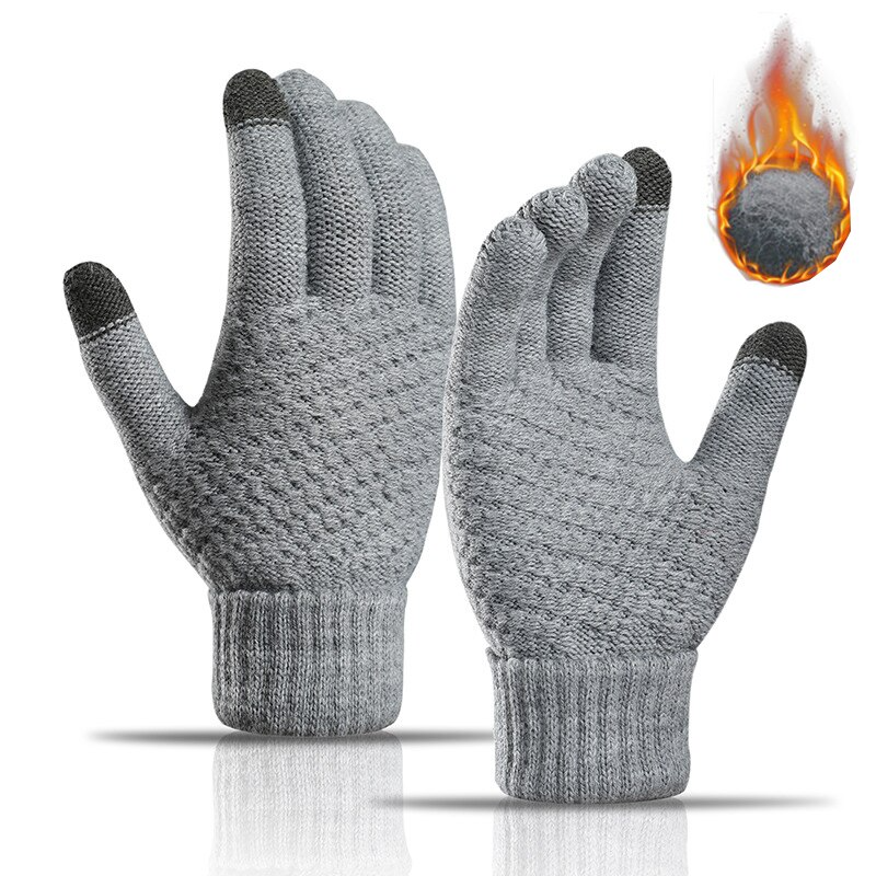 Liora-Mitaines tactiles chaudes d'hiver