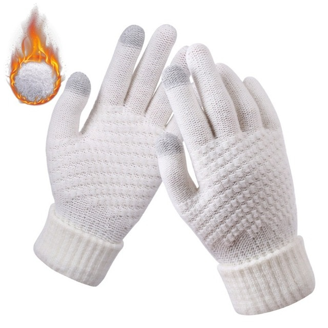 Liora-Mitaines tactiles chaudes d'hiver