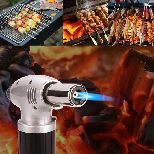 L'allume-barbecue est très flamme