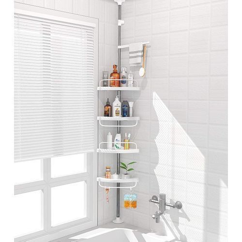 Liora Rang'Optimal: Étagère d'Angle pour une Salle de Bain Organisée & Élégante