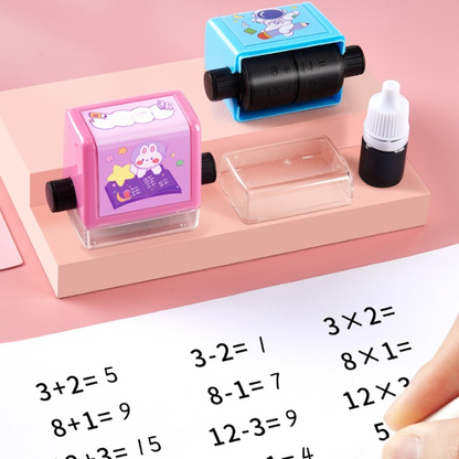 Liora-Rouleau de Tampons Mathématiques