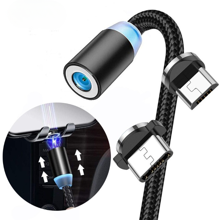 Câble de charge magnétique 3en1