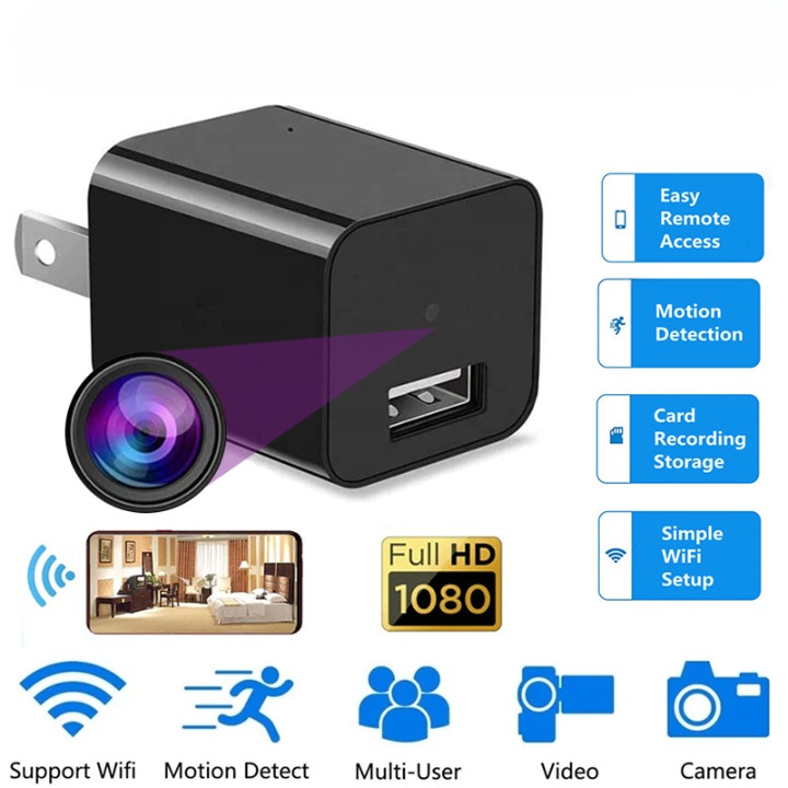 Liora-CamCharge de Surveillance Sans Fil