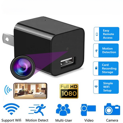 Liora-CamCharge de Surveillance Sans Fil