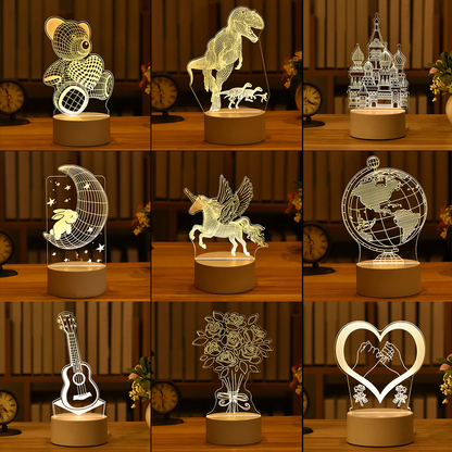 Liora-Lampe 3D décoration