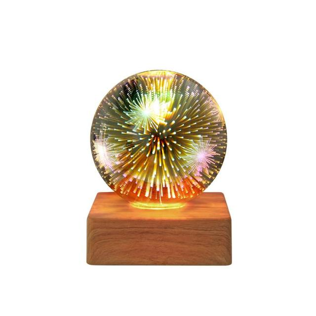 Liora-Boule de Cristal Led Lumineuse