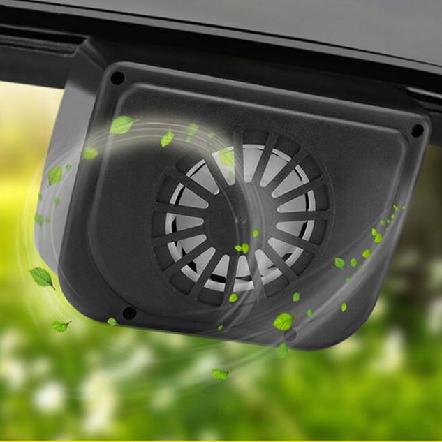 Ventilateur solaire pour voiture