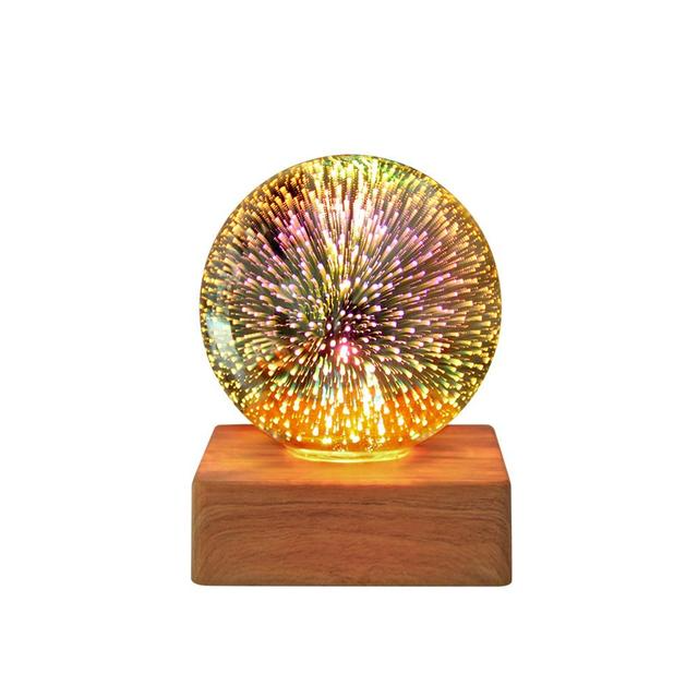 Liora-Boule de Cristal Led Lumineuse
