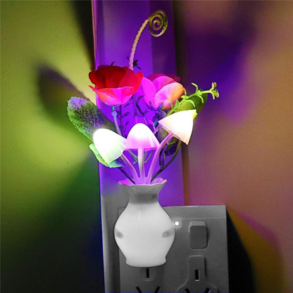 Liora-Veilleuse LED Fleurie