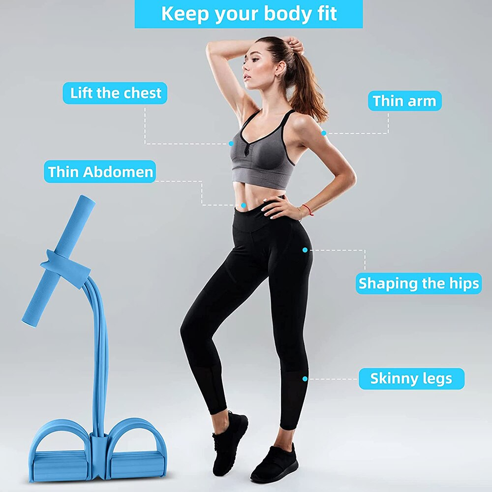Corde de traction élastique de Fitness