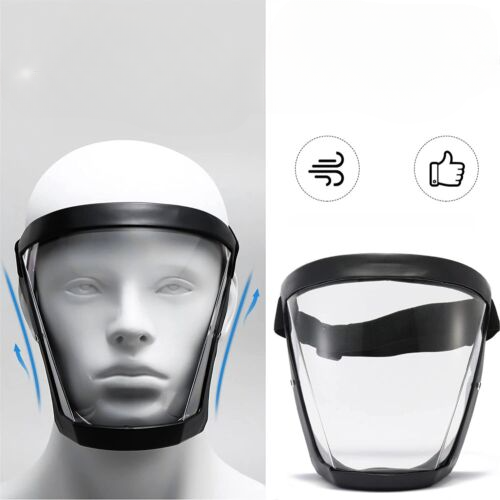 Liora-Bouclier facial transparent filtrable