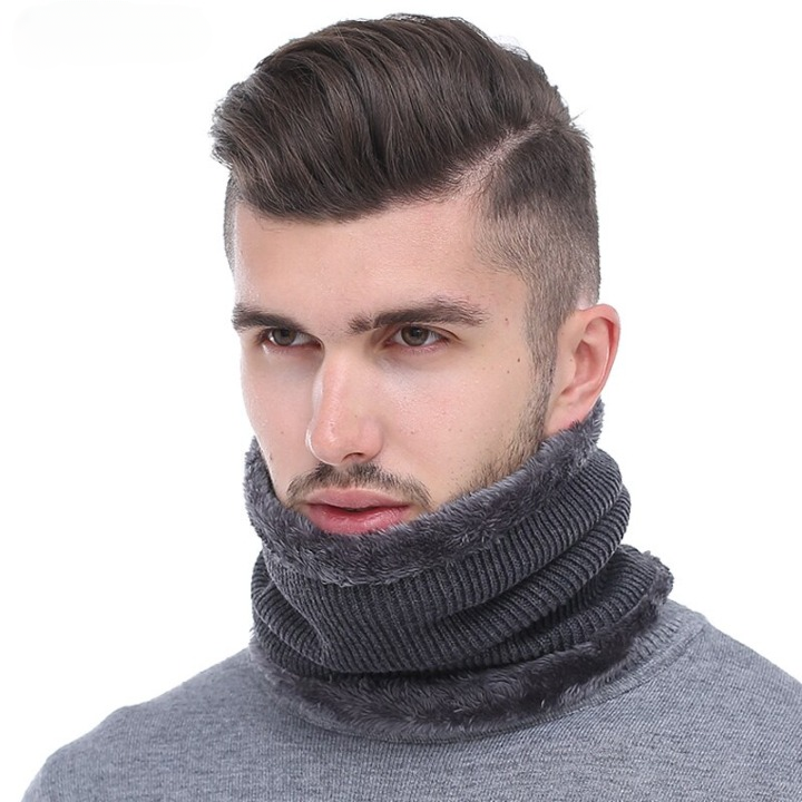 Bonnet et écharpe en coton doux et laine