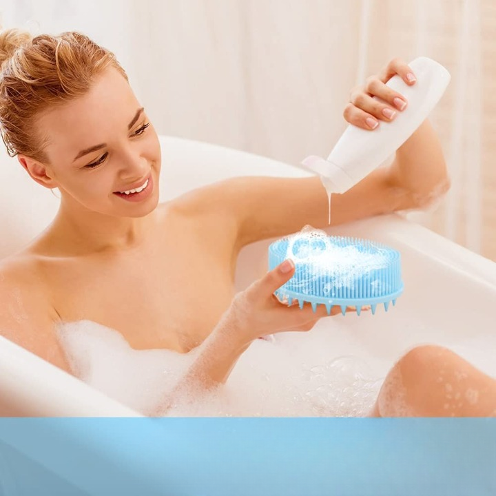 Liora-Brosse de bain double face