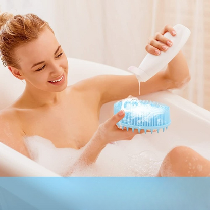 Liora-Brosse de bain double face