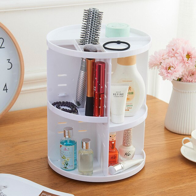 Liora-Organiseur de maquillage rotative