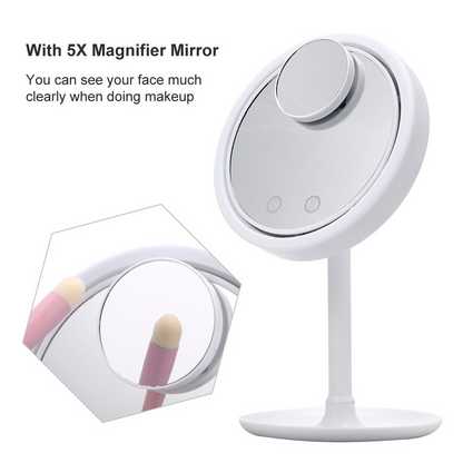 Lampe de maquillage LED 3 en 1