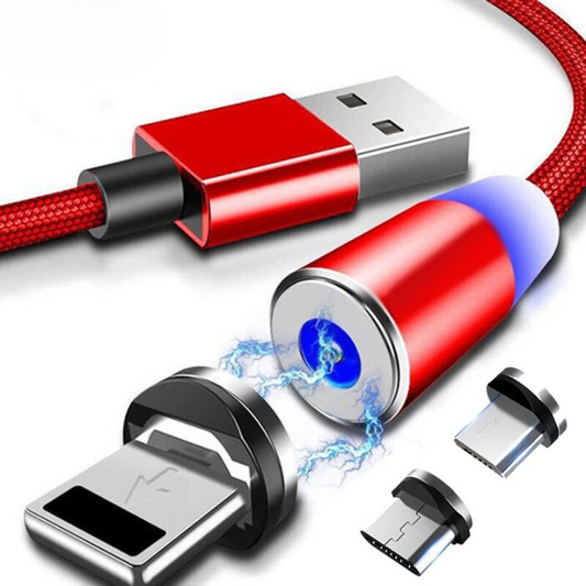 Câble de charge magnétique 3en1