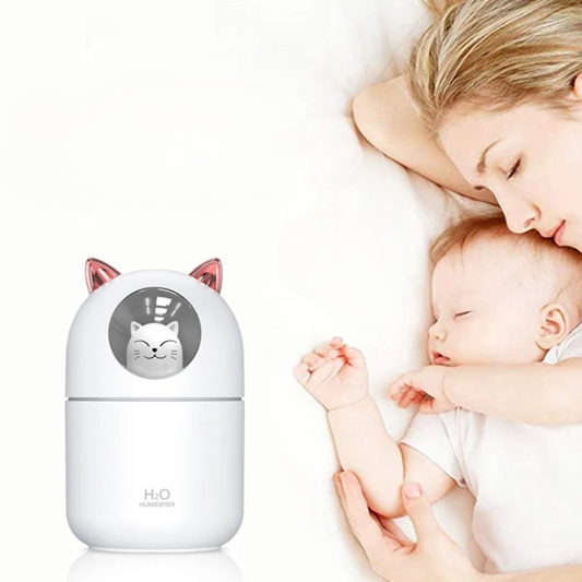Liora-Humidificateur d'air chat lumineux