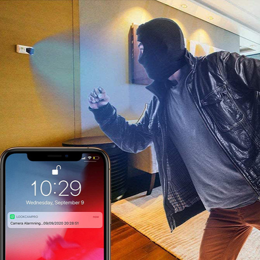 Liora-CamCharge de Surveillance Sans Fil