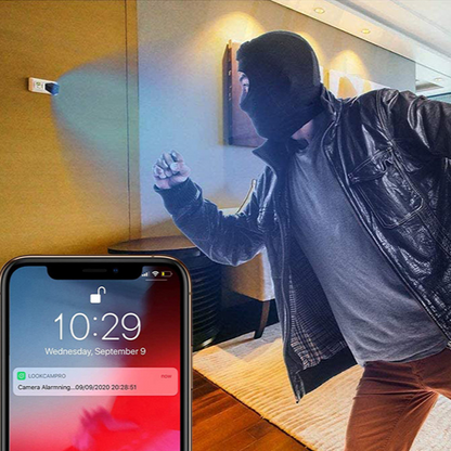 Liora-CamCharge de Surveillance Sans Fil