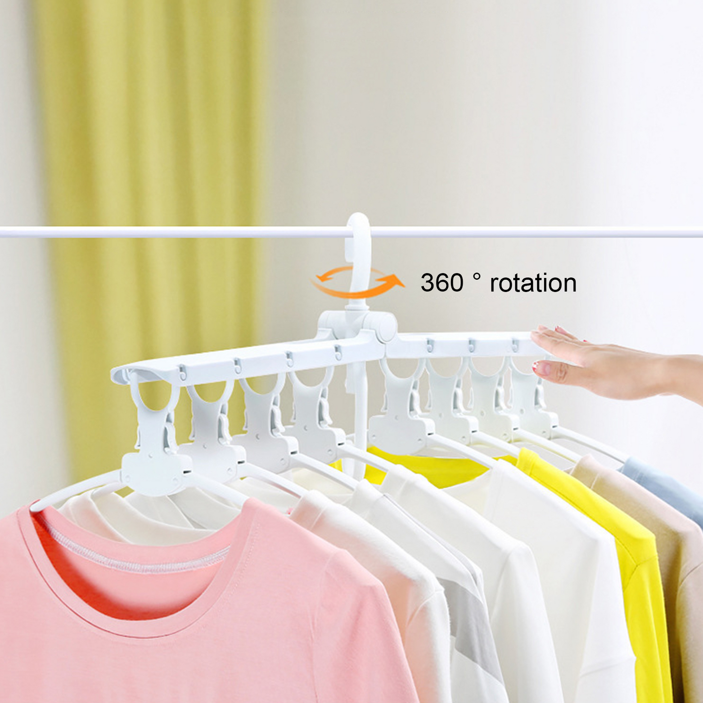 Cintre à vêtements multifonctionnel